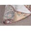 Tapis turcs, petit tapis de 3,4 pi x 3,3 pi, tapis antique bleu, tapis antique, tapis rétro, tapis de cuisine