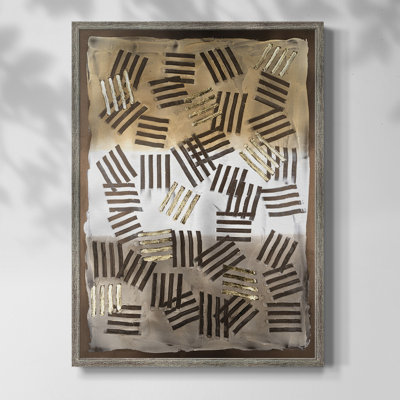 Raffia Palm I Framed Print - Solid Wood