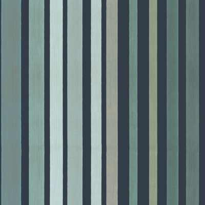 Carousel Striped Metallic Wallpaper Roll