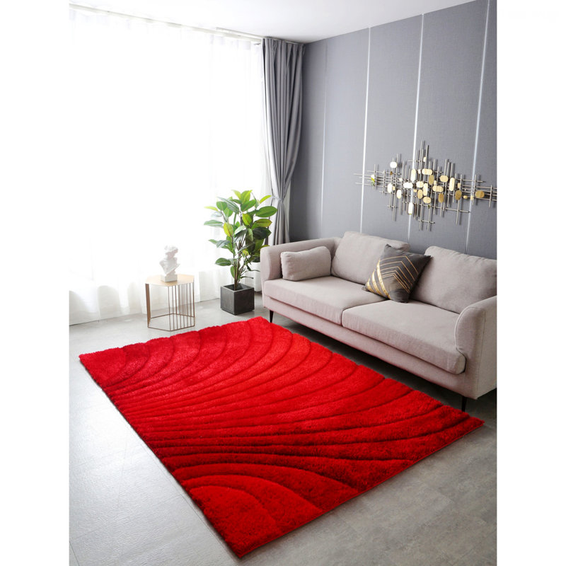 Tapis d'intérieur, tapis moderne, tapis abstrait, Rectangulaire 2 pi x 3 pi