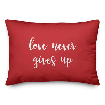  Coussin Love Love Gives Up