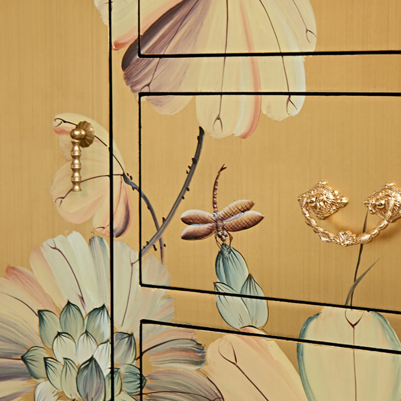Creative Hand-painted Art Sideboard
