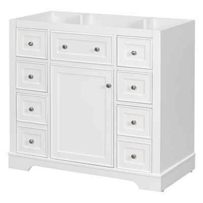 Base de meuble-lavabo simple 35,6 po seulement