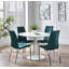 Knudsen Velvet Upholstered Side Chair-1844670381