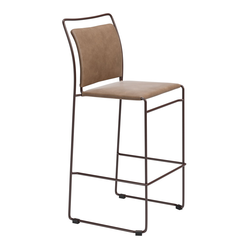 Tabouret de bar Verbena (lot de 2) Marron