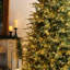 Sapin de Noël artificiel vert avec lumières Leilonie-113059157