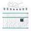 Matelas hybride moyen 8 po Zinus-1033864522