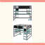 Lit mezzanine double en bois avec bureau-629900627-629900636