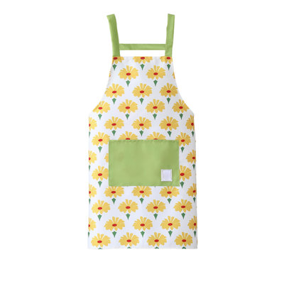 Waterproof Oil Resistant Unisex Apron With Pockets, Cloth Kitchen Apron For Cooking And Dining, 27.6x26.8in Multicolor