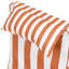 Veeva Deck Stripe Outdoor High Back Seat Pad (Set Of 4)-1548330287