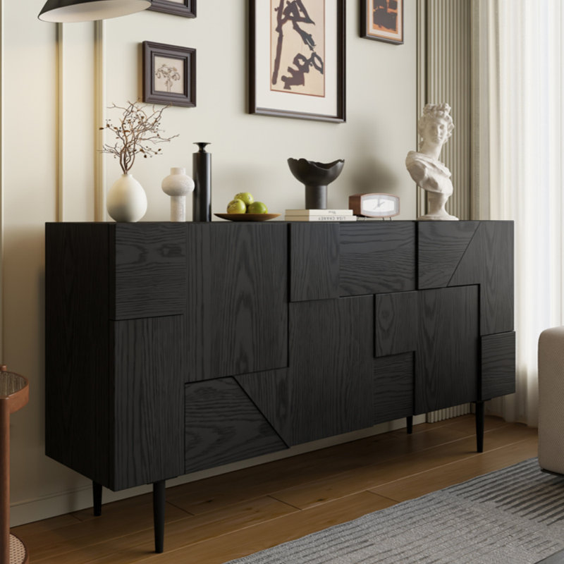 Buffet Simple Art, Noir