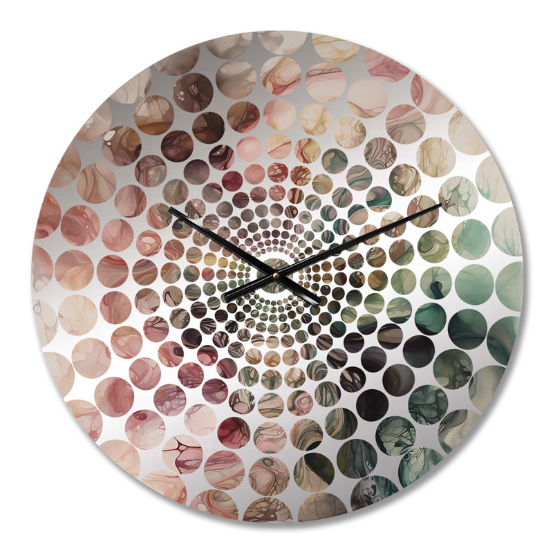 Arania - Horloge murale géométrique abstraite, Petit