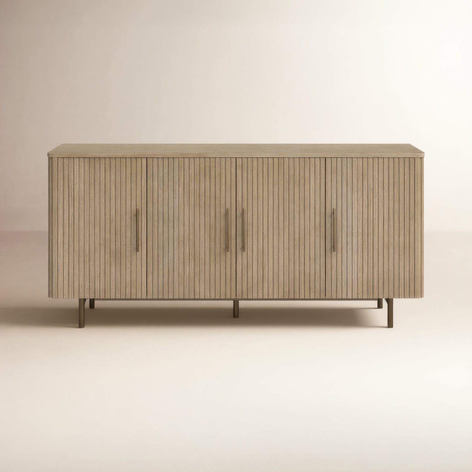 Adona 71'' Media Console, Ivory