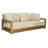 Melrose Solid Wood Sofa Seating Group with Water-Resistant Cushions