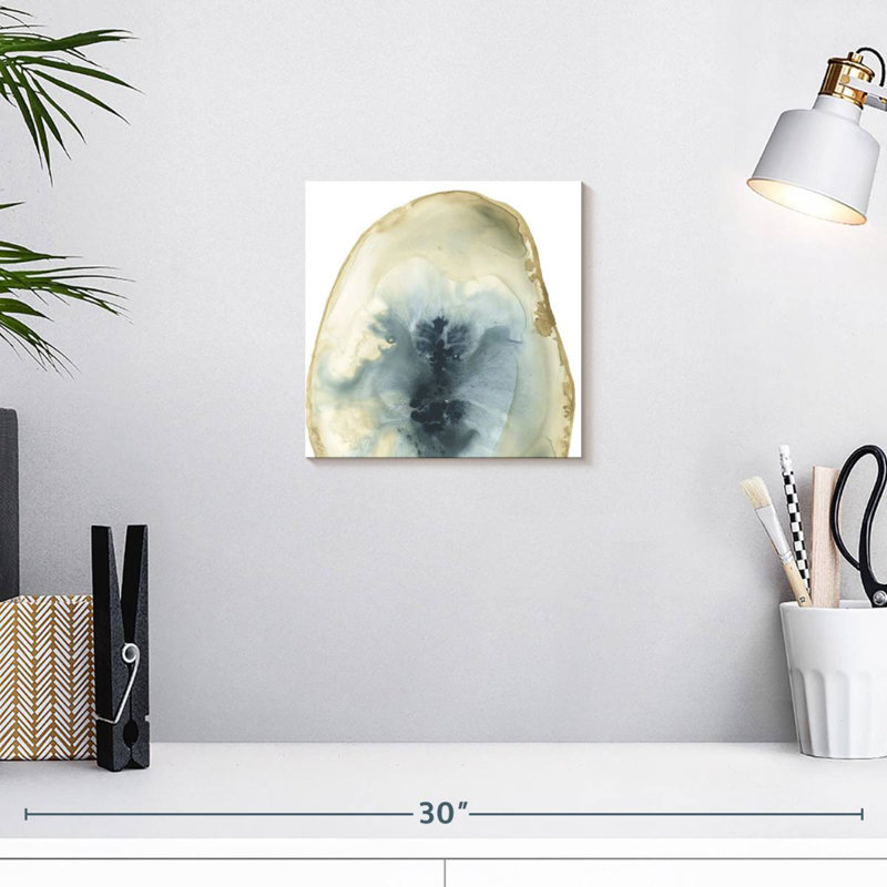 Cropped Geodes II, 10" H x 10" W