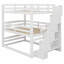 Lit superposé triple avec escalier de rangement, conception séparée-166034909