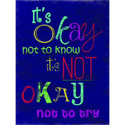 " Okay Not Okay Blue "