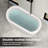 59.05'' x 31.5'' Freestanding Soaking Bathtub
