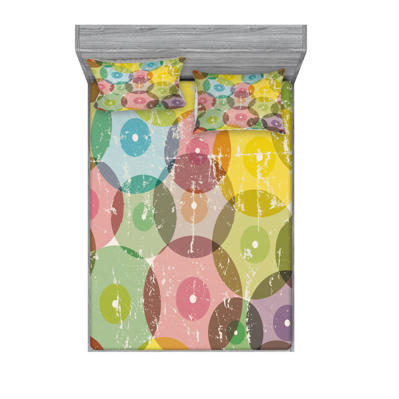 Microfiber Sheet Set, Full/Double Sheet Set with Fitted Sheet