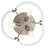 Taylor Glass Semi Flush Mount-355833400-355833406
