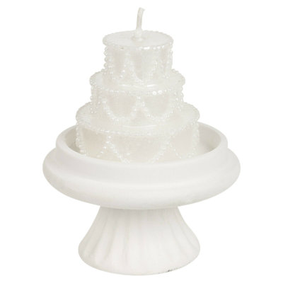 20 Piece Plastic / Acrylic Tabletop Dish Set with Candle Included