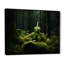 Violon verdure dans la forêt III - musique sur toile, art mural-97015002-97015007