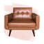 Fauteuil capitonné Gaige-23606905