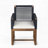 Outdoor Acacia Wood Patio Armchair with Rope Design-895233152