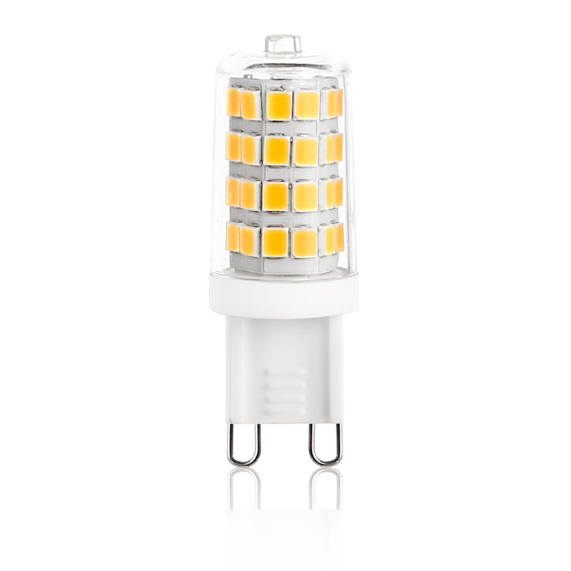 3 watts (équivalent à 30 watts), ampoule DEL G9, intensité variable, blanc chaud (3000 k) G9/culot à deux broches