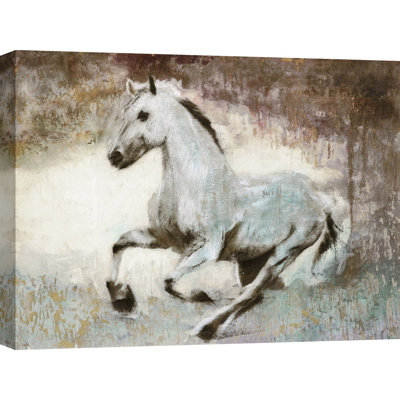 White Star by Dario Moschetta - Wrapped Canvas Painting