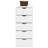 Dresser, Five Drawer Narrows-483655545