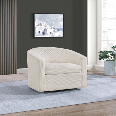 Chaise pivotante pour salon confortable