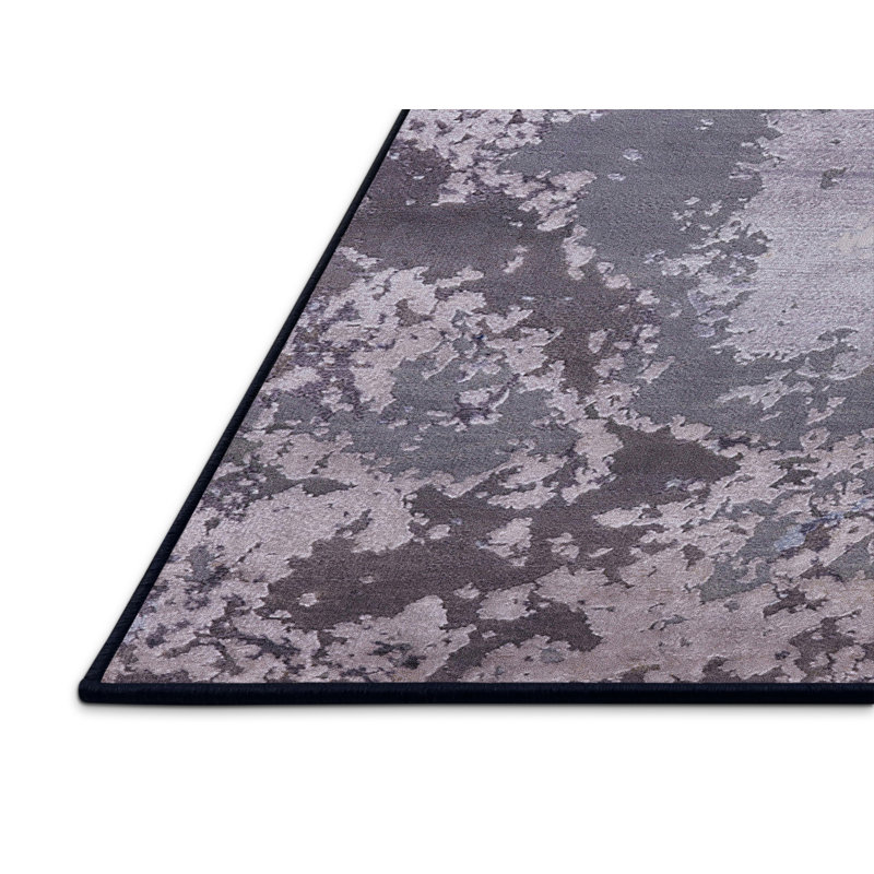 Tapis abstrait gris, Rectangle 8 pi x 10 pi