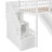 Twin Loft Bed With Two Drawers And Slide, House Bed With Slide