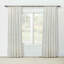 Yearling Pleated Sheer Semi Sheer Curtain-50760419-50760418