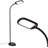 Litespan Slim 55 in. Industrial Dimmable LED Directional Task Floor Lamp-62954092