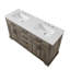 Ensemble de meuble-lavabo double 60 po Burgoon