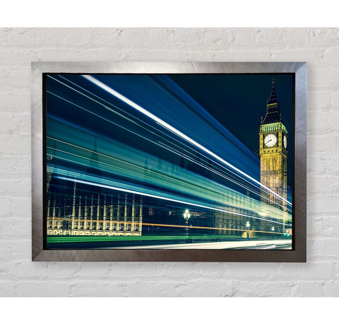 Big Ben Speed Of Light 6 Gerahmter Druck