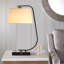 Lampe de chevet en métal et ampoule Broghin à intensité variable USB et Type-C Broghin