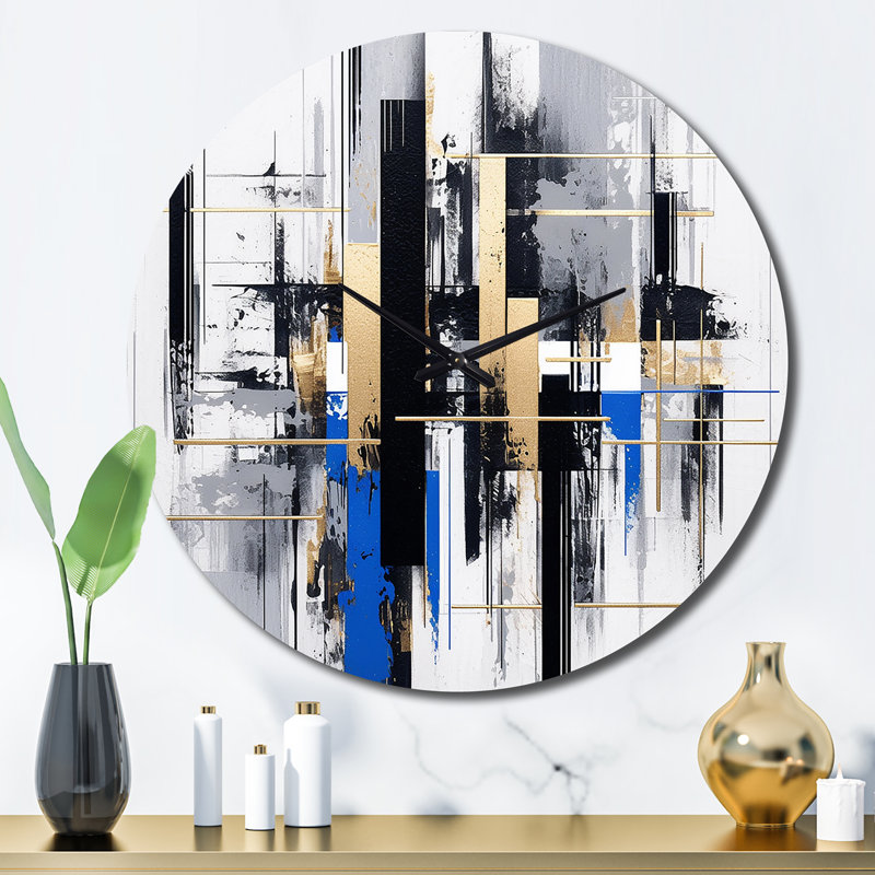 Horloge murale Bold Stripes II, Grand