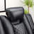 Davarious 73.2" W Faux Leather Dual-Motor Power Reclining Loveseat-107243169