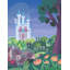 Adhésif mural princesse Disney Château de Cendrillon