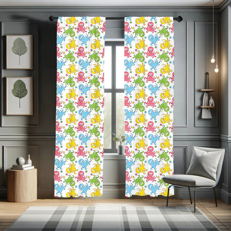 Room Darkening Sliding Panel Pair, 28" x 84"