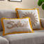 Soleil Yellow Rectangular Cushion-125082043