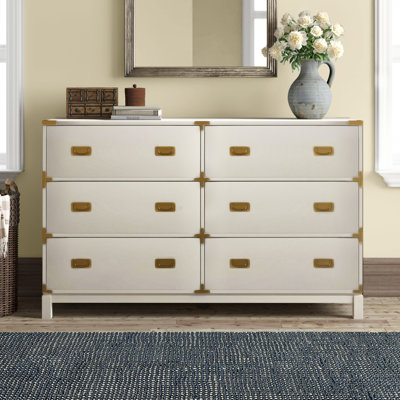 Commode 6 tiroirs Dania