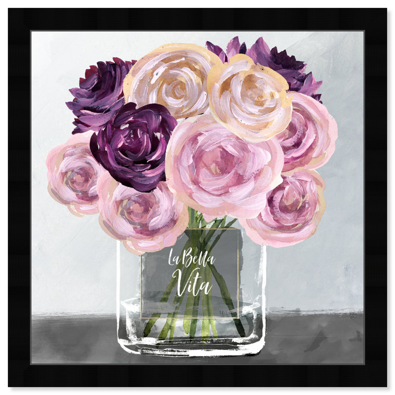 Oliver Gal Artisans - Peinture encadrée, Cadre noir, H 32 po x l 32 po
