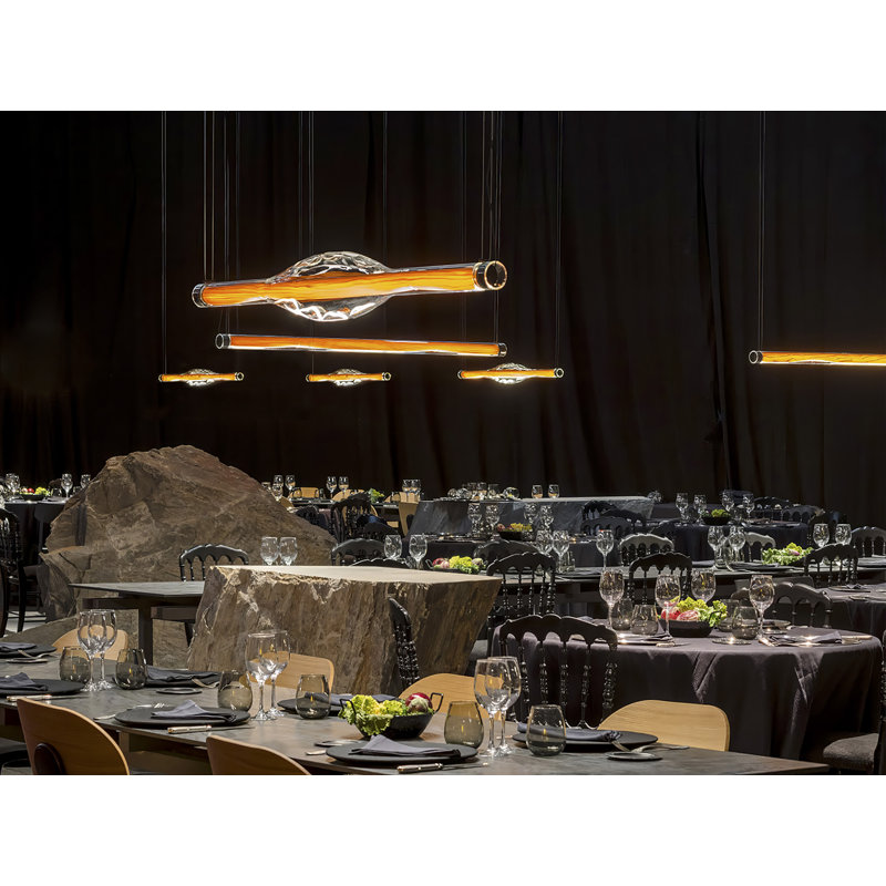 Dune 1 - Light LED Pendant, Pale Rose