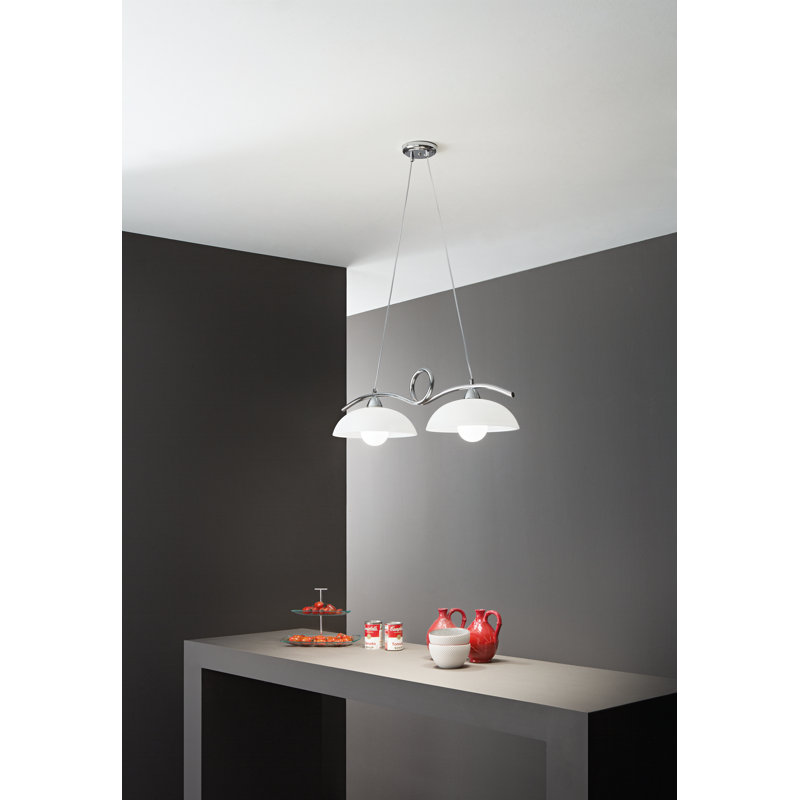 Cansever 2 - Light Shaded Pendant, Chrome, Chrome, Chrome