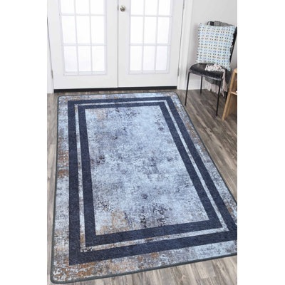 Luxurious Hall Carpet, 100% Polyester, 31.5 x 78.7 inches | Antibacterial, Non-Slip Underside, 0.4 in Pile Height | Machine Washable, Durable Design in Beige, Black & Bronze | Perfect for Entryways & Living Spaces