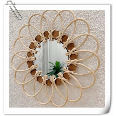 Schrimsher Rattan Mirror